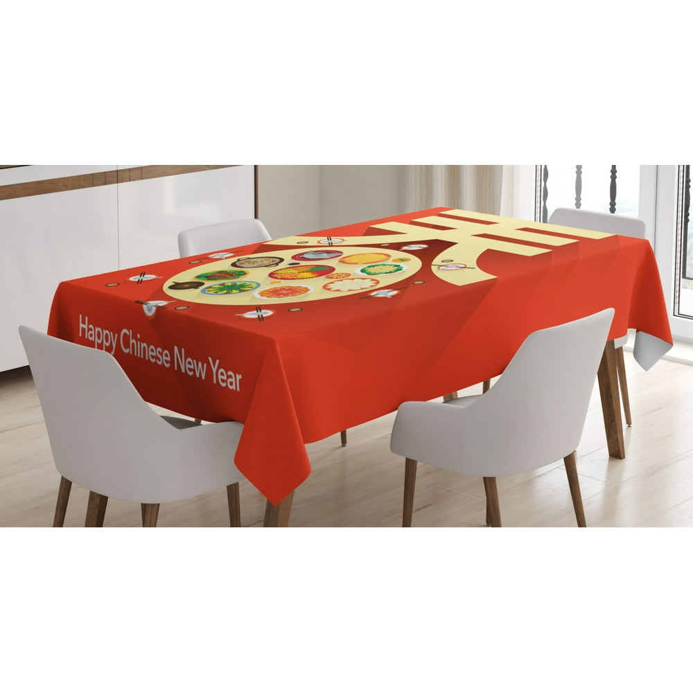 chinese new year tablecloth