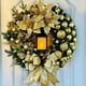 thumbnail image 1 of XWSHYW Decoraciones para El Hogar Escena de Decoración Navideña Diseño de Accesorios Corona Navideña para Colgar En La Puerta, 1 of 6