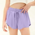 thumbnail image 4 of Juslio Girls Elastic Waist Breathable Shorts Solid Casual Shorts Sizes 6, 4 of 8