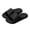 Z01 Black, variant on Men's and Women's Thick-Sole Slide Slippers Soft Footbed Footwear for Indoor & Summer Use,6.5