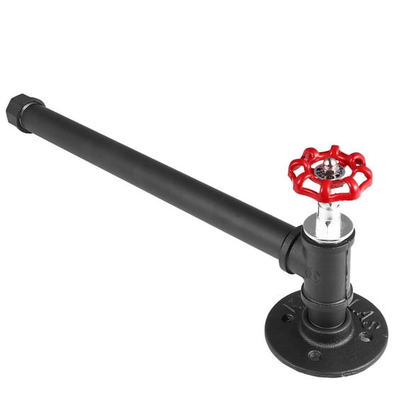 Iron Paper Towel Holder Water Pipe Tissue Organizer