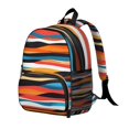 thumbnail image 2 of Colorful and Grey Abstract Art Artwork Backpack Backpack for School,Cute School Bag,Schoolbag with Adjustable Shoulder Straps & Padded Back,13.8"x11.4"x6", 2 of 6