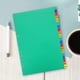 thumbnail image 4 of 21pcs Office Binder Book Dividers Detachable Binder Tabs Notebook Binder Dividers, 4 of 4