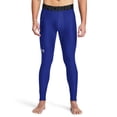 thumbnail image 1 of Leggins Under Armour HeatGear Armour para hombre, color azul real/blanco, 1 of 5