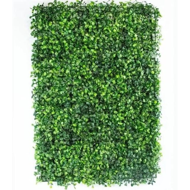 20 Pzs Follaje Artificial Muro Verde Pared Tupido 60x40Cm Gome Decoración