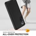 thumbnail image 5 of AICase Shockproof Rugged Cell Phone Case with Screen Protector for Samsung Galaxy S20 FE, Black, 5 of 9