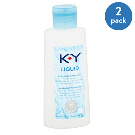 (2 Pack) K-Y Personal Water Based Lubricant - 5 (Best Water Based Lubricant)