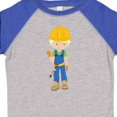 thumbnail image 4 of Inktastic Construction Worker, Blond Hair, Cute Boy, Hammer Boys Toddler T-Shirt, 4 of 5