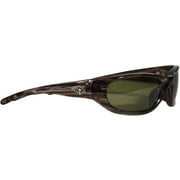 Solar Bat Patriot Polarized Sunglasses, Amber