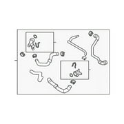 Genuine OE Audi Upper Hose - 5Q0-122-101-DT