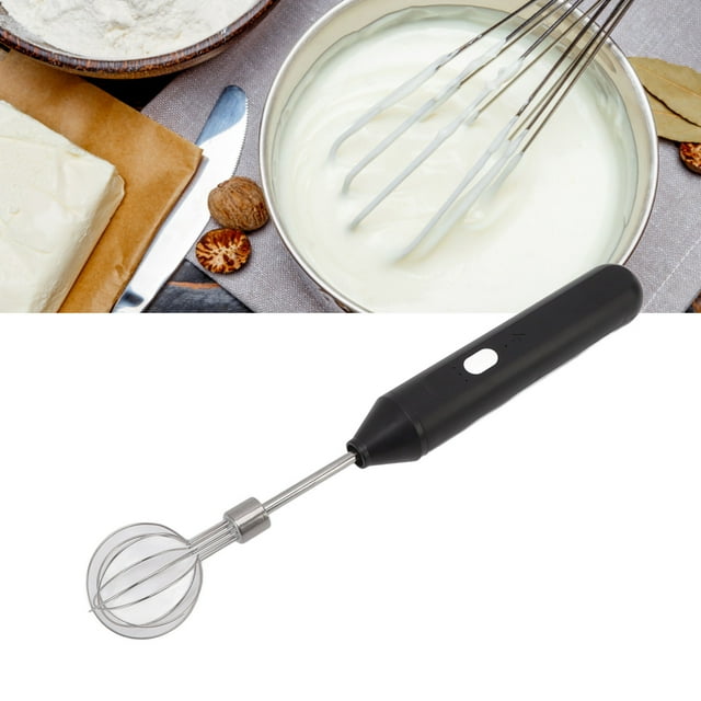 Electric Hand Mixer, Three Different Speeds Battery Powered Handheld Milk Frother for Home Baking