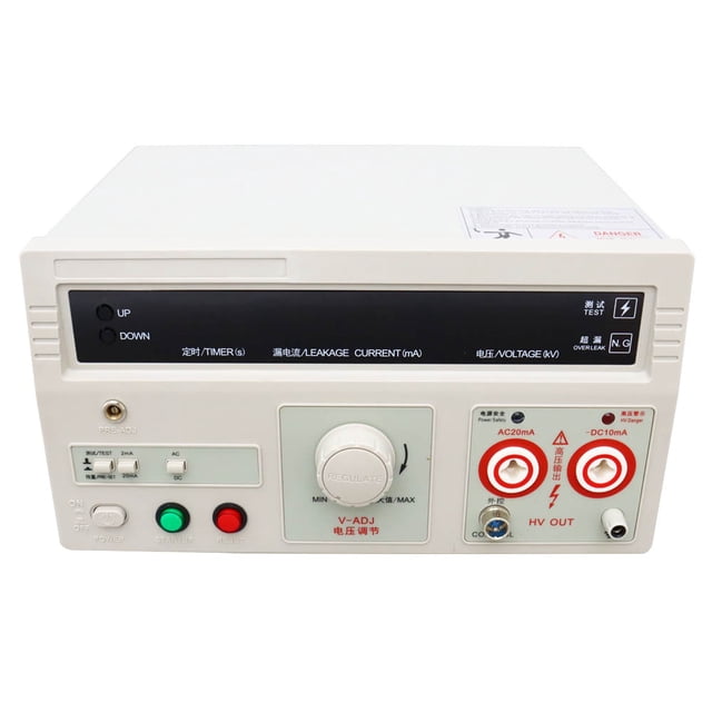 INTBUYING 110V RK2672M Withstand Hi-Pot Tester 5KV AC/DC 100VA Electrical Insulation Resistance Digital Withstand Voltage Tester