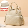 thumbnail image 2 of SPEKSEE Large Diaper Backpack with Changing Pad, Travel Diapers Bag for Mom Quilted Mommy Daipering, Hospital Bag for Women Labor Delivery Maternity Tote, 2 of 9