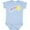 AE-Light Blue, variant on Shooting Star Space Boys or Girls Baby Bodysuit