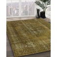 thumbnail image 2 of Ahgly Company Indoor Square Mid-Century Modern Reddish Brown Oriental Area Rugs, 5' Square, 2 of 6