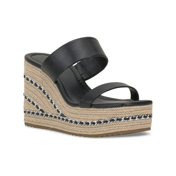 INC Womens NYLANA Square Toe Wedge Wedge Sandals