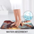 thumbnail image 6 of Bathroom Rugs Sets 3 Piece - Ferocious Dragon Fury Absorbent Non Slip Bath Mats, U-Shape Toilet Lid Cover, Contour Mat, Soft Washable Shower Mats Bath Rug Mat for Bathroom Tub Toilet, 6 of 7