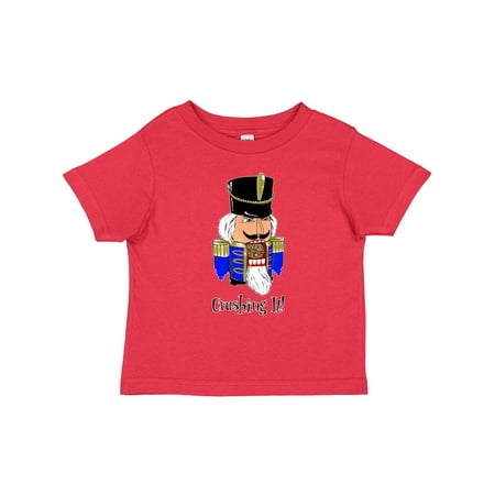 

Inktastic Crushing It! Nutcracker Gift Toddler Boy or Toddler Girl T-Shirt