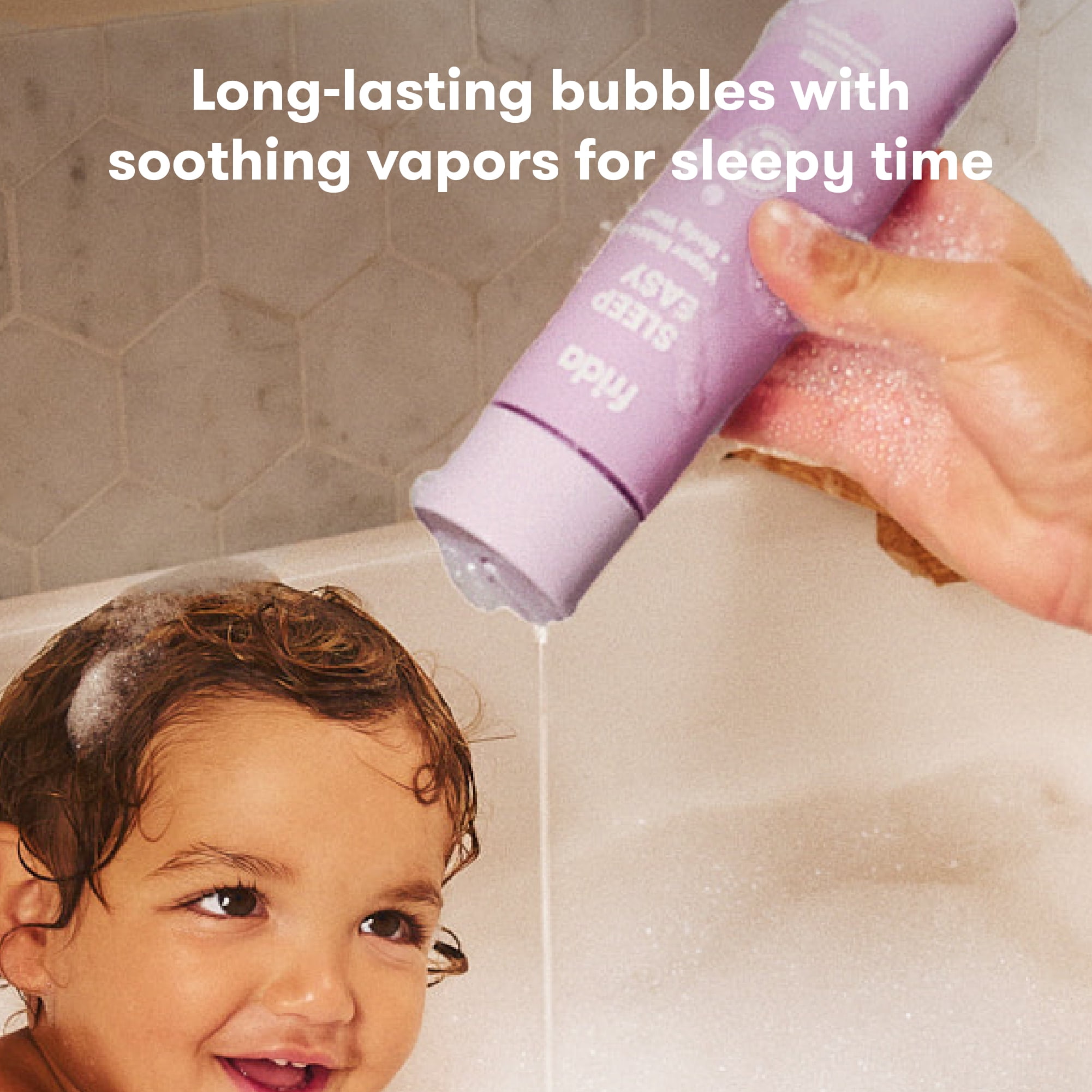 Frida Baby Sleep Easy Lavender Vapor Bubble Bath and Body Wash, 10 fl oz