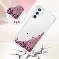 thumbnail image 3 of Slim Fit Phone Case for Samsung Galaxy A54 5G, Glitter Liquid Quicksand Effect Silicone Soft TPU Case with Camera Lens and Screen Protection for Galaxy A54 5G,LSWT Diamond Rose, 3 of 12