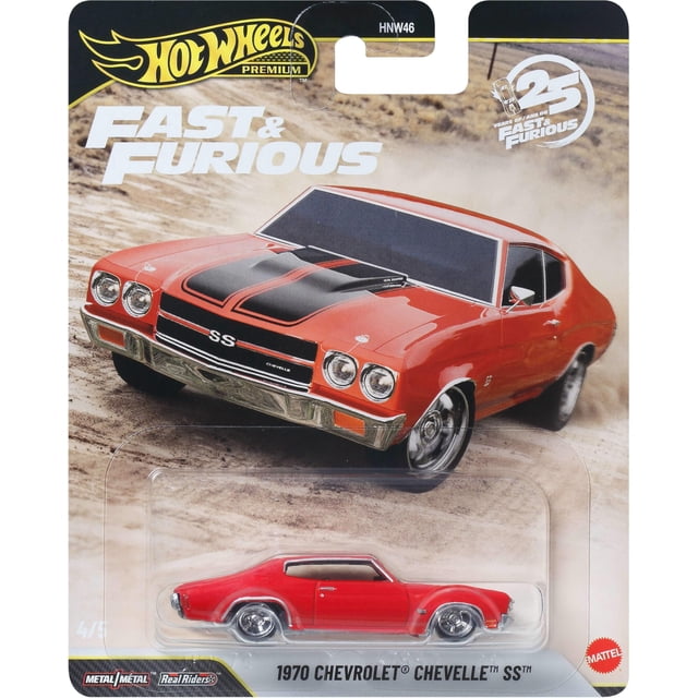 Auto fundido a presión Hot Wheels Fast & Furious 1:64 para coleccionistas