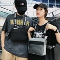 thumbnail image 2 of Bolsa de pecho unisex cremallera suavizante mochila de pecho unisex resistente a los arañazos Ajustable para viajar ANGGREK Otros, 2 of 7