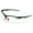 Matte Black, variant on Bifocal Sport Protective Safety Glasses Bi-focal - Clear Lens Reader Reading - Ansi Z87.1 Certified 2.25