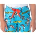 thumbnail image 4 of DC Comics Girls' Wonder Woman Vintage Allover Pattern Pajama Pants, 4 of 6