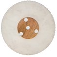thumbnail image 2 of Mud Pie 41140011 Mármol Lazy Susan Blanco 16"" De Diámetro, 2 of 5