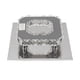 thumbnail image 2 of Faux Crystal Mini Square Chandelier Easy Installation LED Ceiling Lamp Decorative 3 Light Color Simple Appearance For Living Room For Hallway ANGGREK Otros, 2 of 7