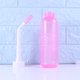 thumbnail image 2 of EeaseMX Botella de bidé irrigadora anal para mujer, pulverizador portátil de mano para higiene personal, 560 ml, transparente, rosa, 2 of 7