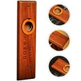 thumbnail image 4 of Vintage Wooden Kazoo Ukulele Guitar Partner Kazoo Easy Learn Musical Instrument Kazoo, 4 of 9
