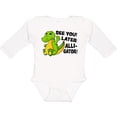 thumbnail image 3 of Inktastic See You Later Alligator Boys or Girls Long Sleeve Baby Bodysuit, 3 of 5