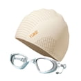 thumbnail image 4 of Gafas de natación con gafas de natación gafas resistentes a agua portátiles Beige, 4 of 8