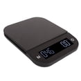 thumbnail image 2 of Electric Kitchen Food Scale English Version Peeling PC Function Waterproof Timing Flat Coffee Weighing Scale 3kg/0.1g, 2 of 16