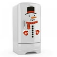 thumbnail image 1 of Christmas PVC Snowman Refrigerator Sticker Christmas Christmas Window Wall Decals DIY Wall Sticker, 1 of 6