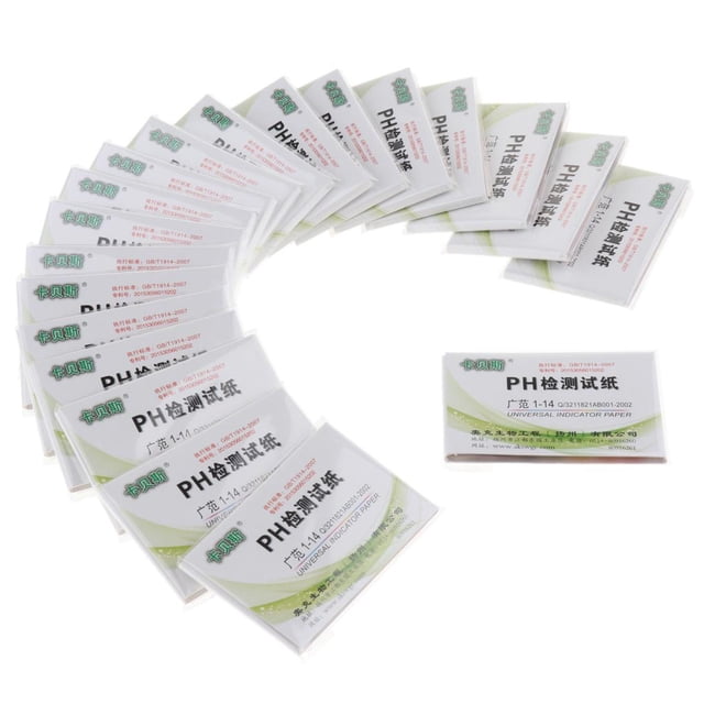 Tiras de prueba de pH 1 caja / 100 piezas papel de prueba de papel indicador de agua de acuario - tal se describe, Salvador Papel indicador de prueba de pH