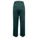 thumbnail image 4 of Pantalones de trabajo de cintura alta para mujer - Pantalones elásticos rectos de pierna ancha con botones y bolsillos, 4 of 5