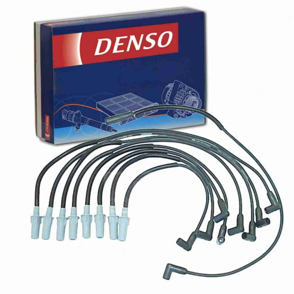 DENSO Spark Plug Wire Set compatible with Dodge Ram 1500 5.2L 5.9L V8 1994-1999