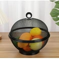 thumbnail image 1 of Fruit Fly Proof Fruit Bowl Stackable Mesh Fruit With Lid Fly Proof Fruit Large Capacity Fruit With Lid Mesh Fruit With Lid Fruit Fly, 1 of 3