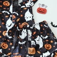thumbnail image 5 of Halloween Pjs Women 2 Pcs Silk Pijamas Women Set Halloween Button Down Pajamas Women Short Sets Loungewear Sets Woman Womens Sleepwear, 5 of 7