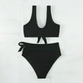 thumbnail image 5 of Women Slimming Ruffle One Piece Swimsuits Ruched Tummy Bathing Suits, 5 of 5