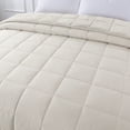 thumbnail image 2 of St. James Home Cozy Down Alternative Reversible Blanket Full/Queen - Cream, 2 of 5