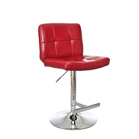 Mahogany Swivel Stool - Orren Ellis Marsha Adjustable Height Swivel Bar Stool