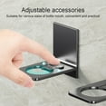 thumbnail image 3 of Soap Bottle Dispenser Holder,Wall Mounted Pump Hand Stand Hanging Jar Hanger Rack Shampoo Standing Shelf Storage Holder Lotion Container for Kitchen Bathroom, 3 of 5