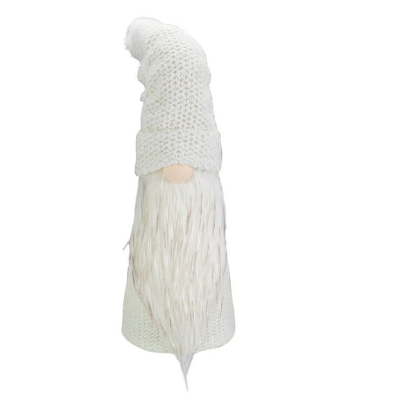 Northlight LED Lighted Knitted Gnome Christmas Figure - 20" - White