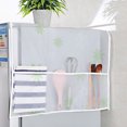 thumbnail image 5 of Homeholiday Kitchen Fridge Dustproof Printed PEVA Cover Storage Bag Oil Resistant Refrigerator Top Dust Cover, 5 of 5