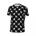 thumbnail image 5 of T Shirt For Men Cute Dog Print Standard Poodle Silhouette Novelty Sportswear Quick Dry Tops Summer R, 5 of 7
