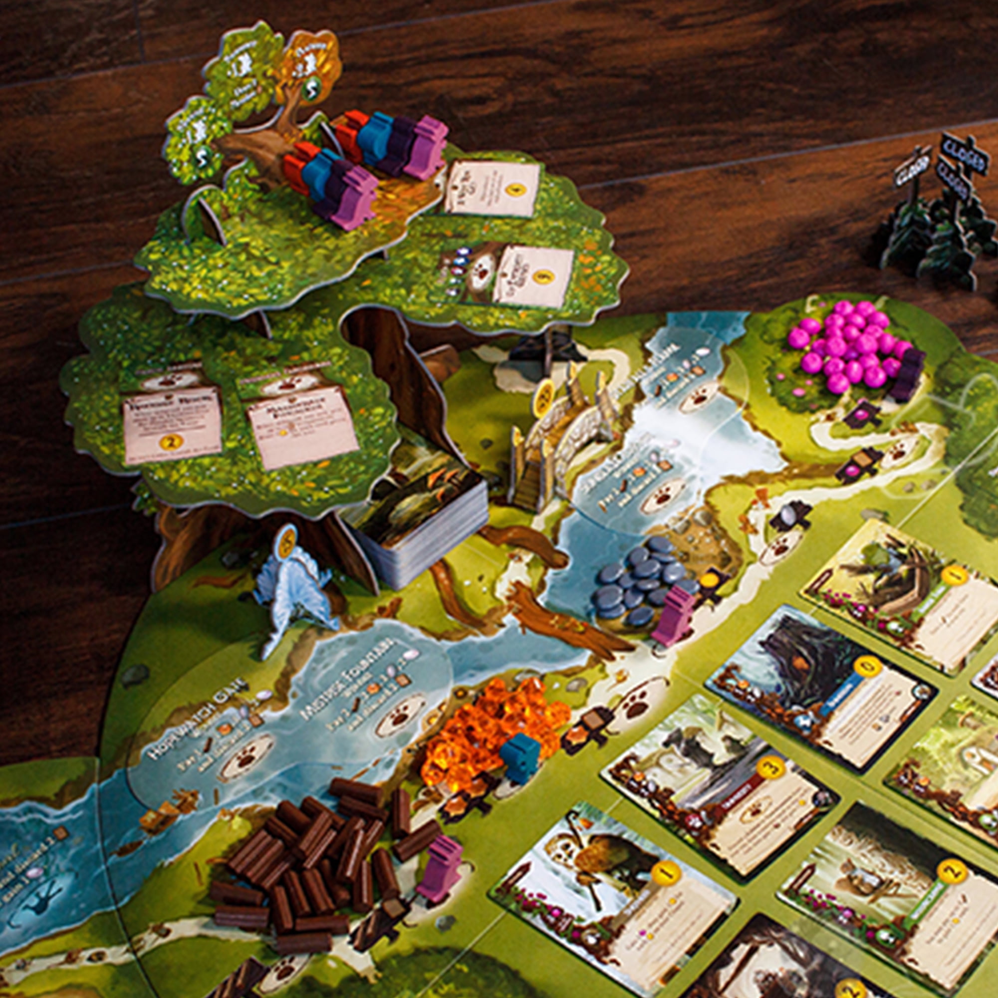 Everdell: Pearlbrook Strategy  Board Game Expansion for Ages 10 and up, from Asmodee