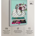 thumbnail image 3 of Art Remedy Fashion Art Canvas, 30" x 45", White Frame, Perched Bird Books, 3 of 7